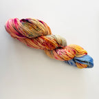 Gilliangladrag Holy Fluff Silver Sparkle Sock Yarn 100g Hand Dyed  : FunkyTown