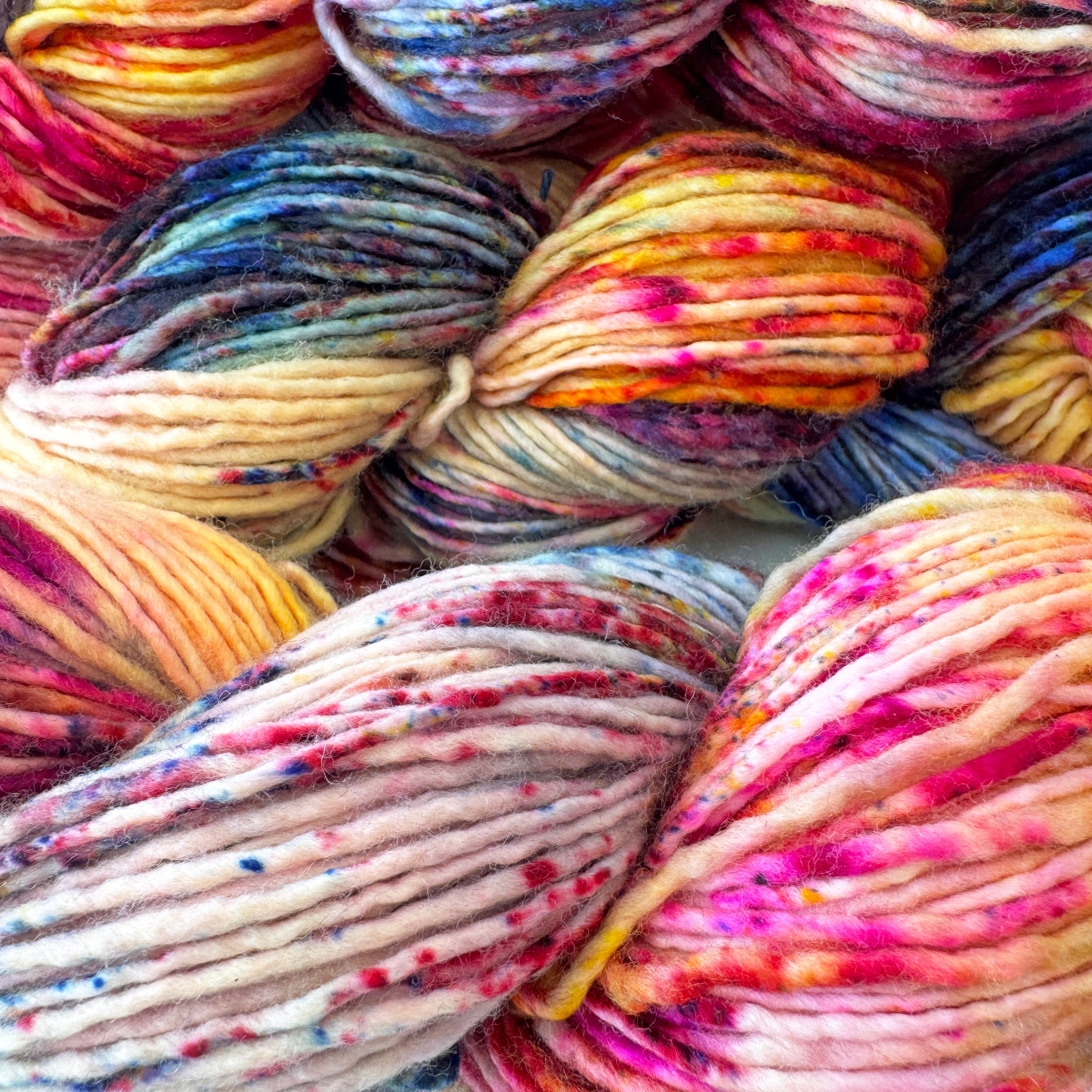 Hand Dyed Merino DK : Gilliangladrag Holy Fluff  : Funkytown