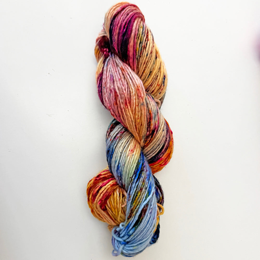Hand Dyed Merino DK : Gilliangladrag Holy Fluff  : Funkytown