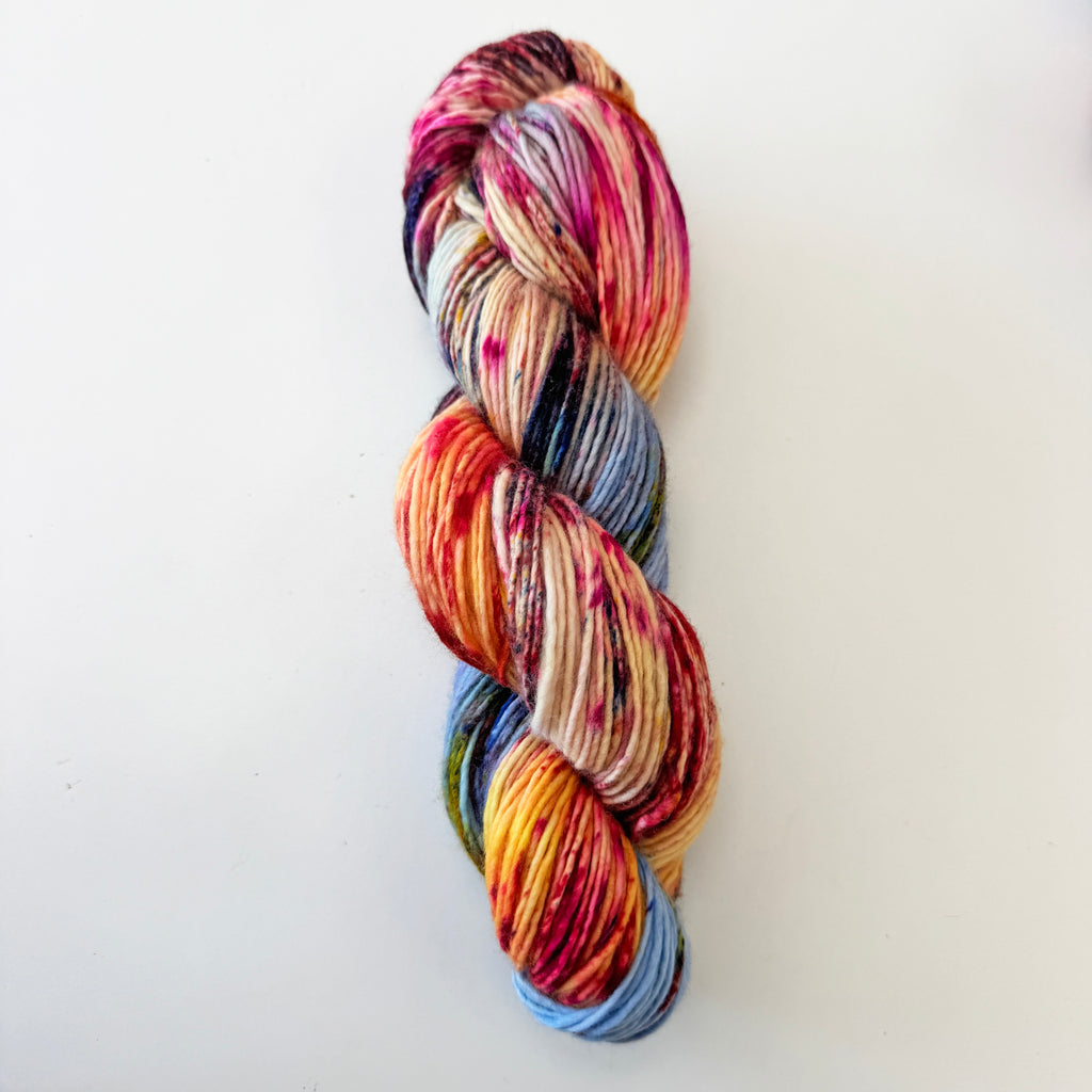 Hand Dyed Merino DK : Gilliangladrag Holy Fluff  : Funkytown