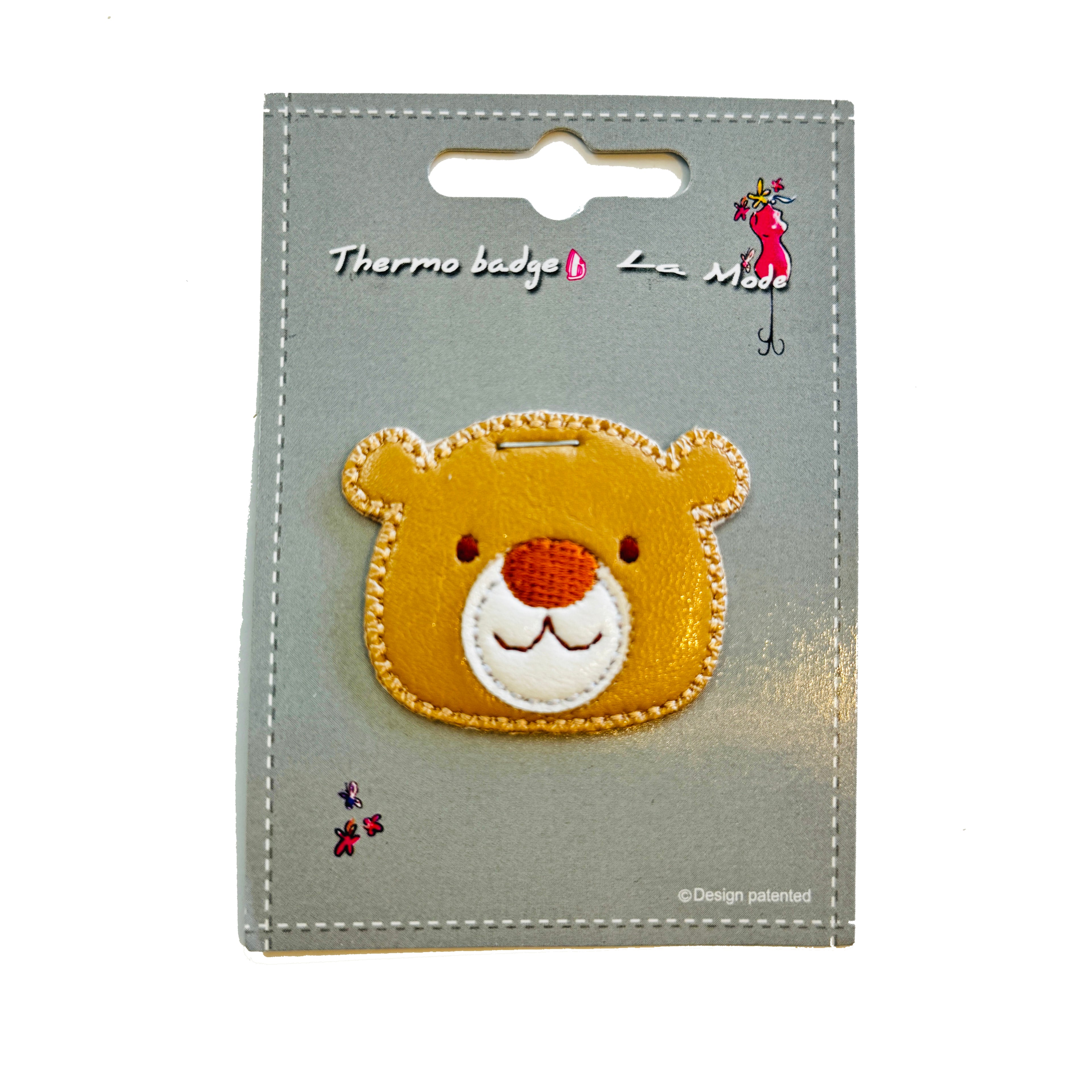 Bear : Iron On Patch Motif