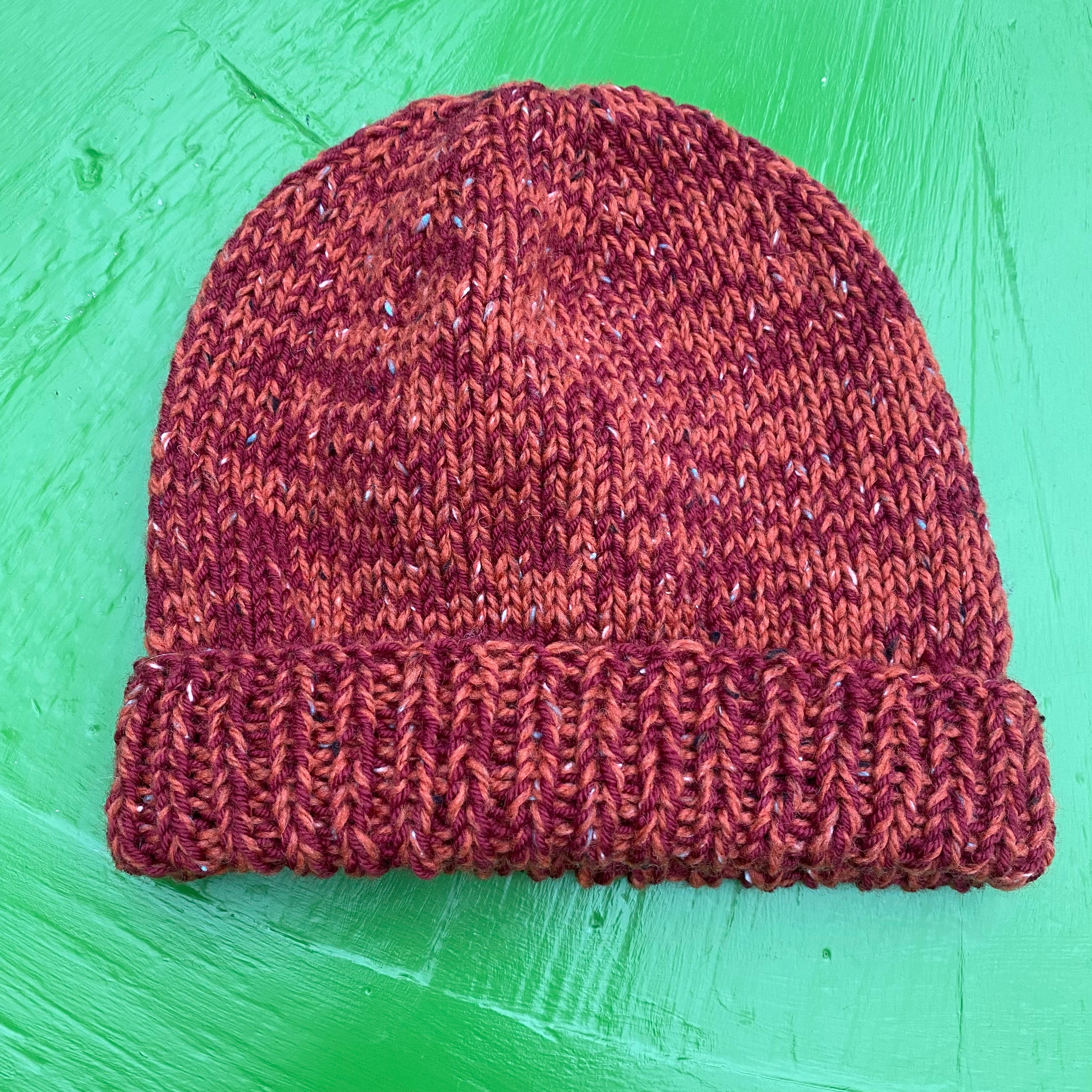 Hat Knitting Kit : 'Cosmic Autumn Rebellion'