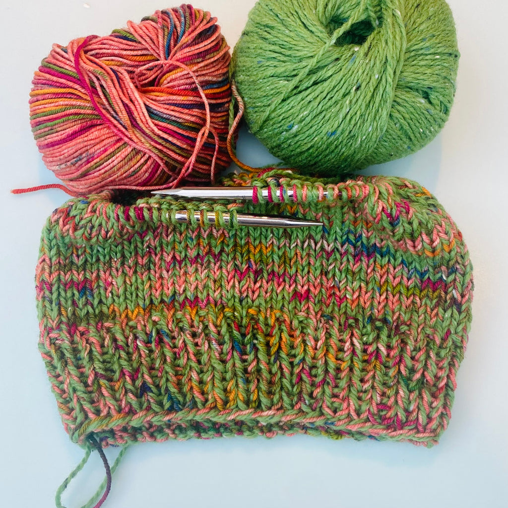 Hat Knitting Kit : 'Cosmic Autumn Rebellion'