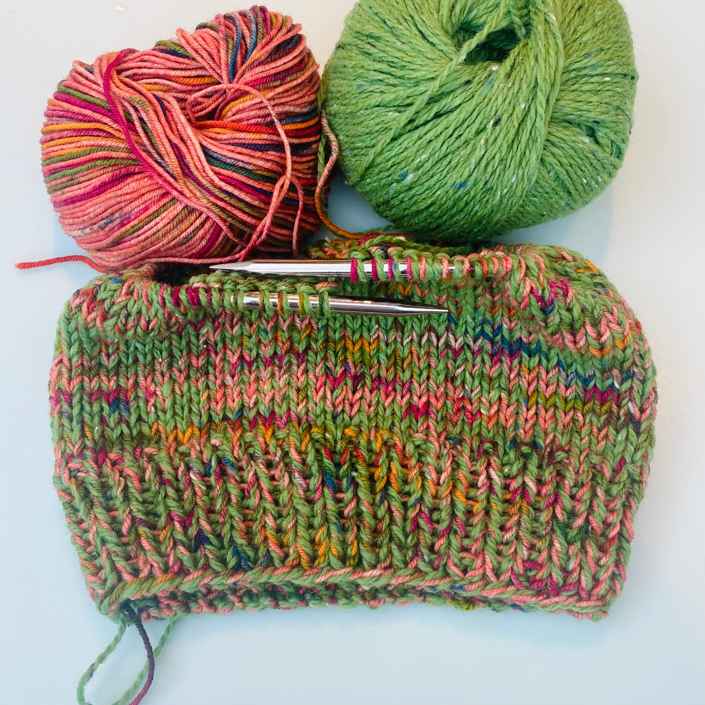 Hat Knitting Kit : 'Cosmic Autumn Rebellion'
