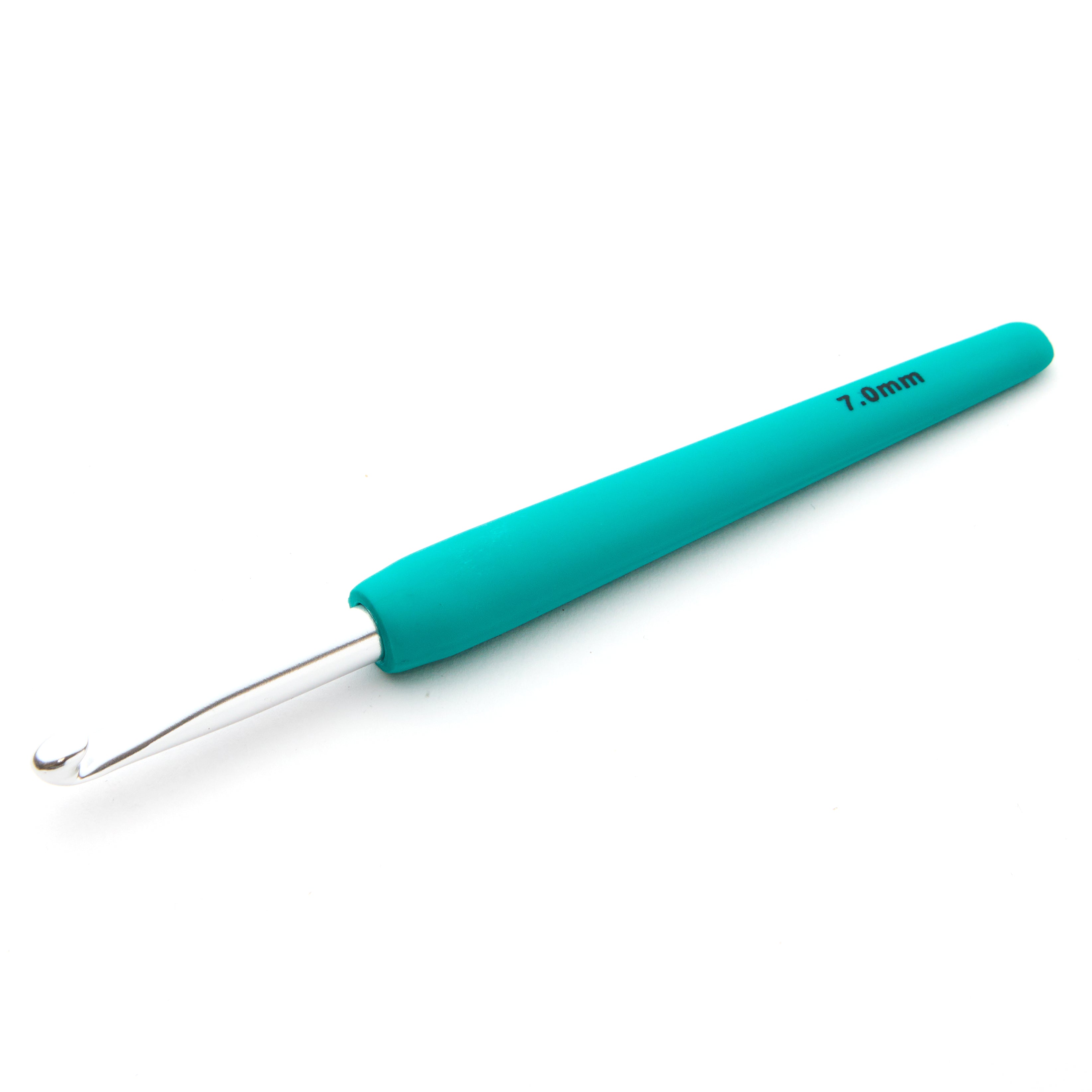 7mm Crochet Hook : Waves : Aluminium  : Turquoise Tranquillity : 7.00mm