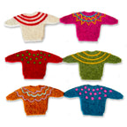 Christmas Jumpers Decorations Needle Felting Kit : Limited Edition