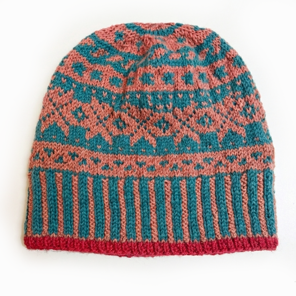 OLOF Fairisle Hat Knitting Kit