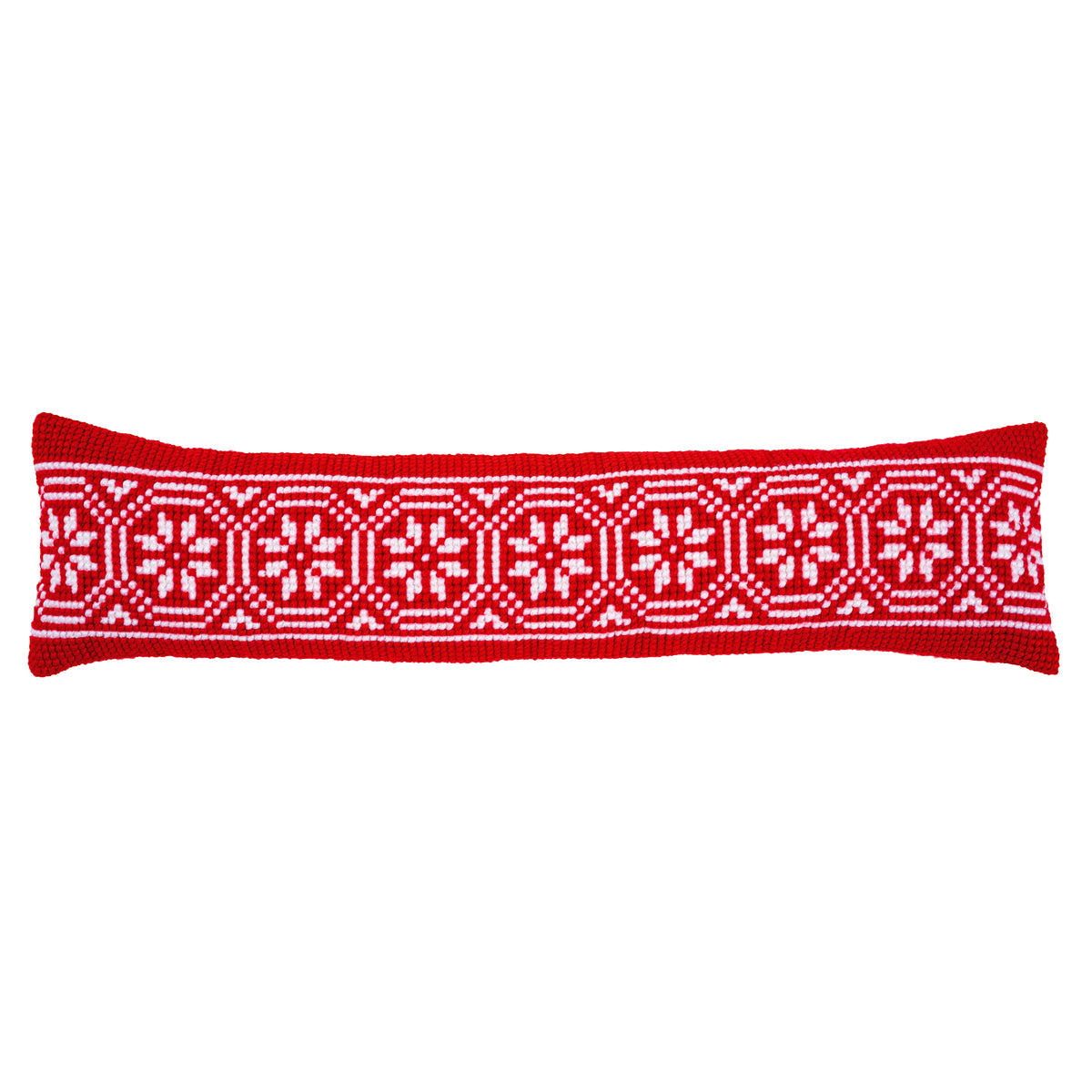 Cross Stitch Kit : Christmas Motif Draft Excluder
