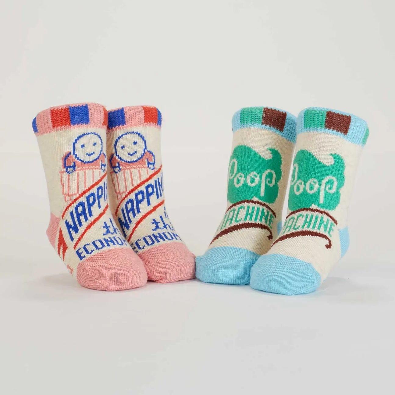 Napping / Poop Machine Baby Socks 0-12 months