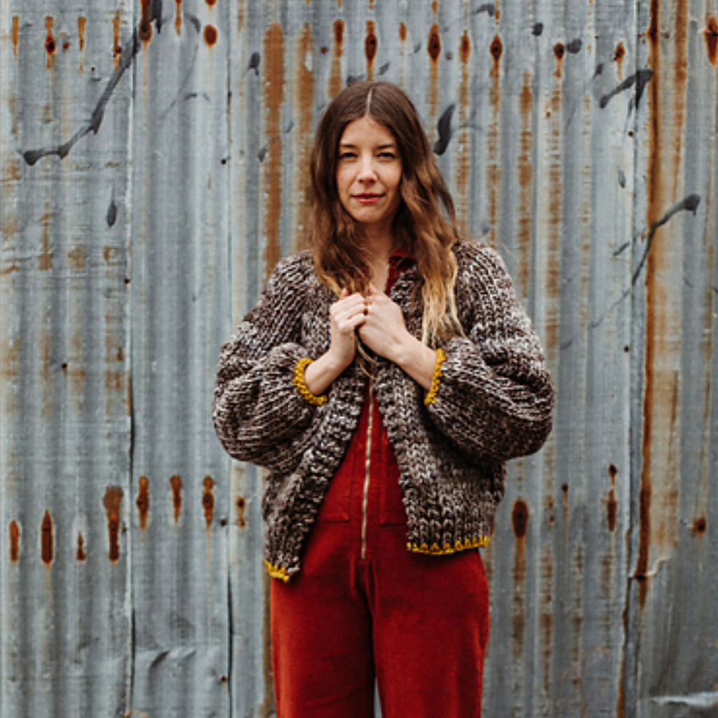 Knitting Kit Cardigan : Super Chunky Rasta Mimico Cardigan