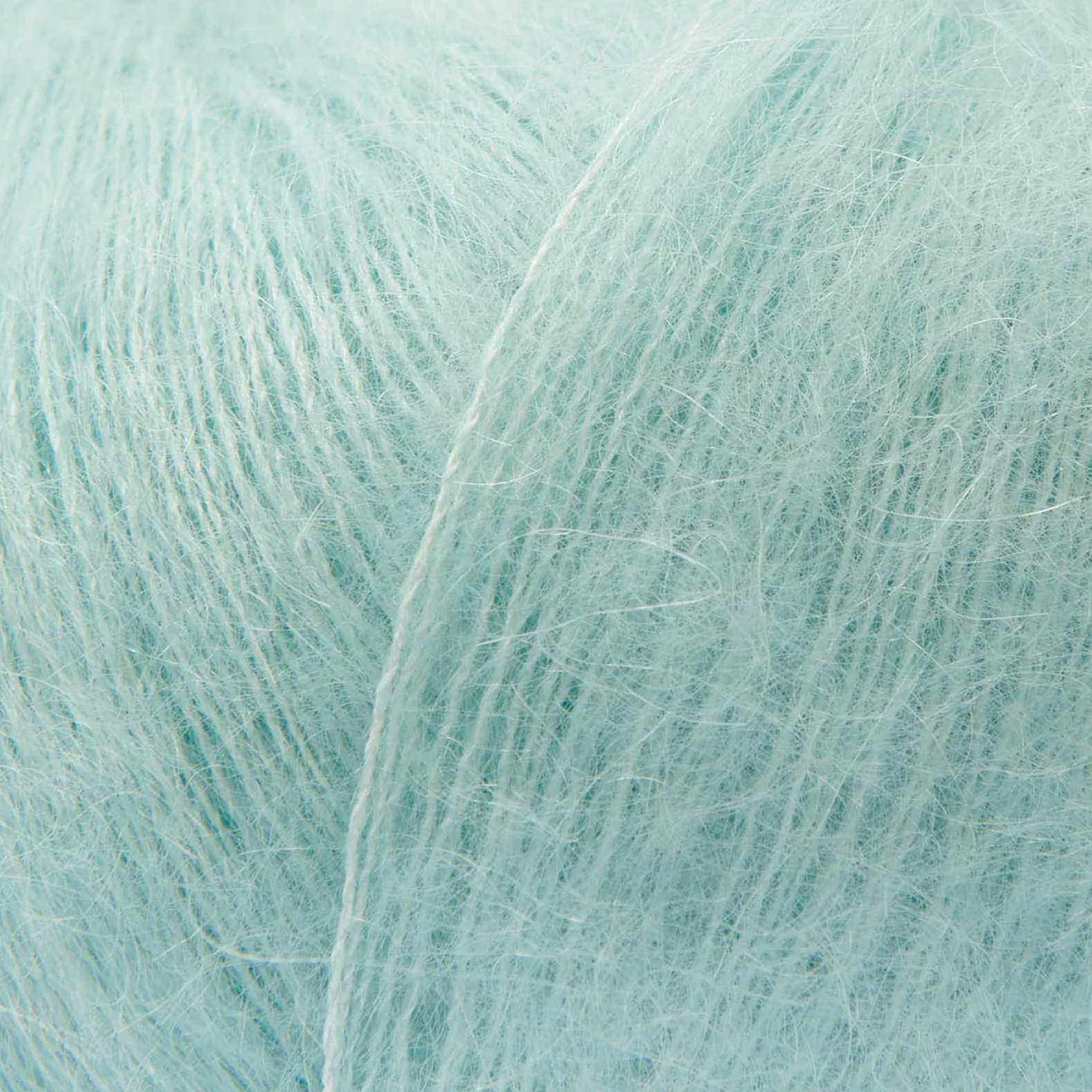 Puffed Short Sleeve Super Kid Mohair Jumper Knitting Kit : 2 colours