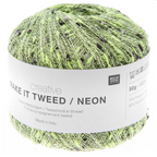 Rico Creative Make It Tweed Neon Yellow 001