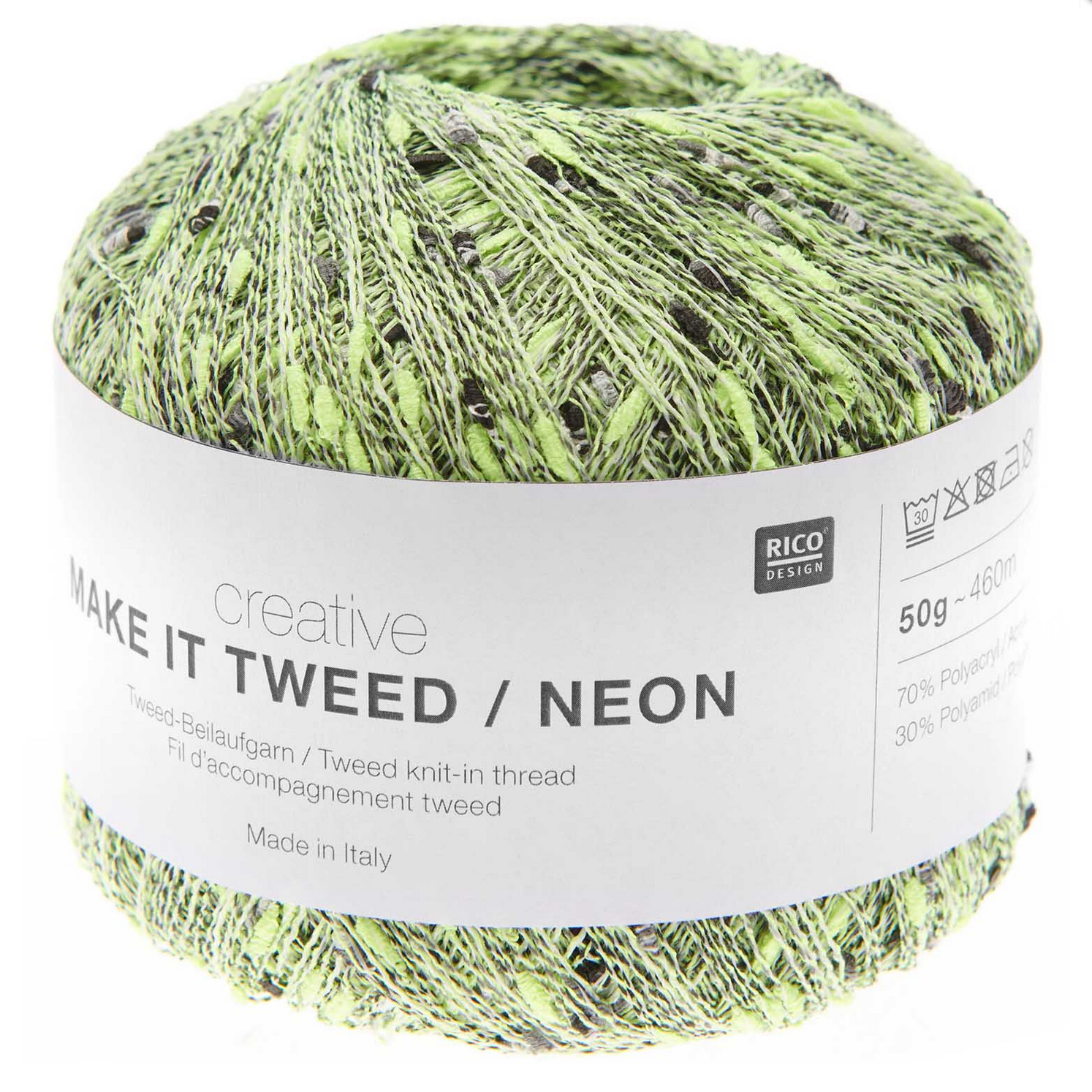 Rico Creative Make It Tweed Neon Yellow 001