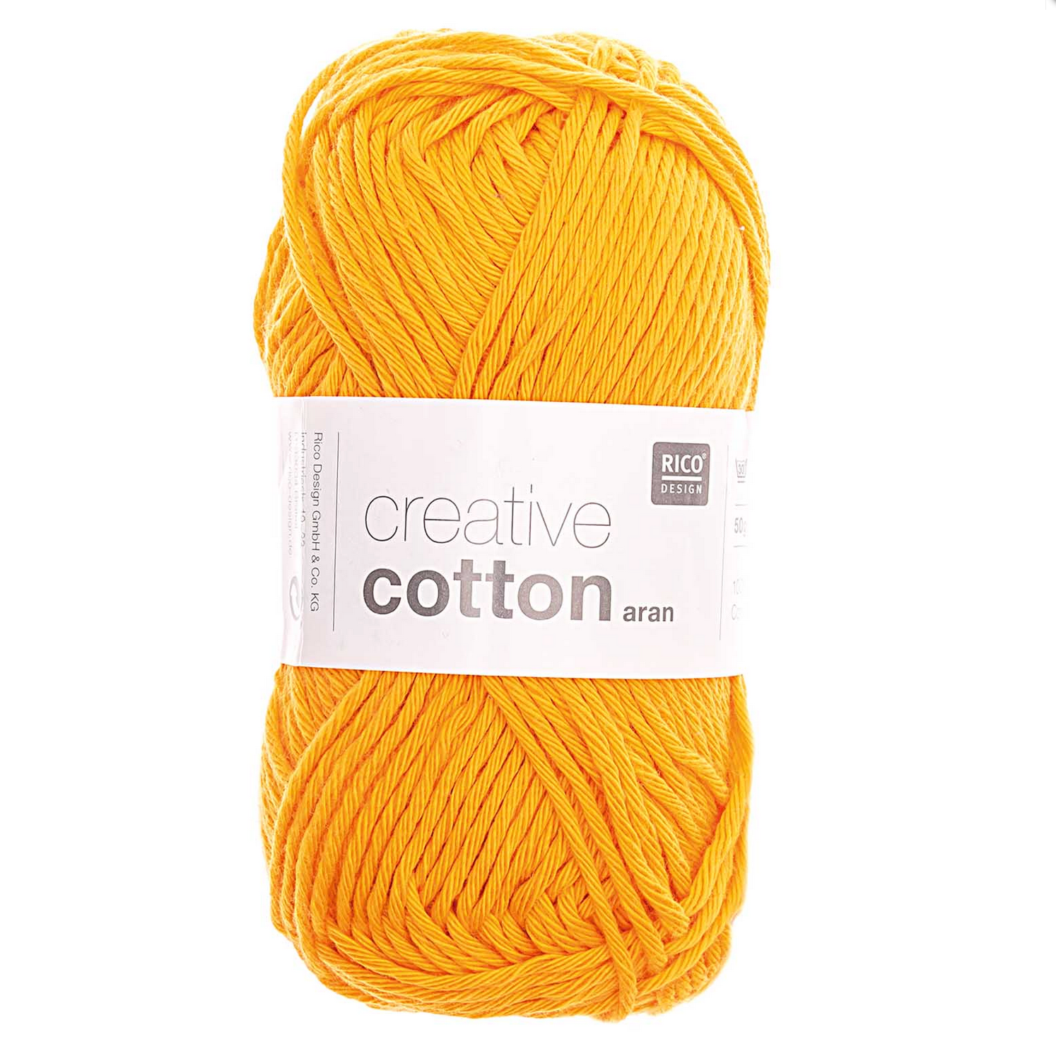 Rico Creative Cotton Aran Tangerine 76