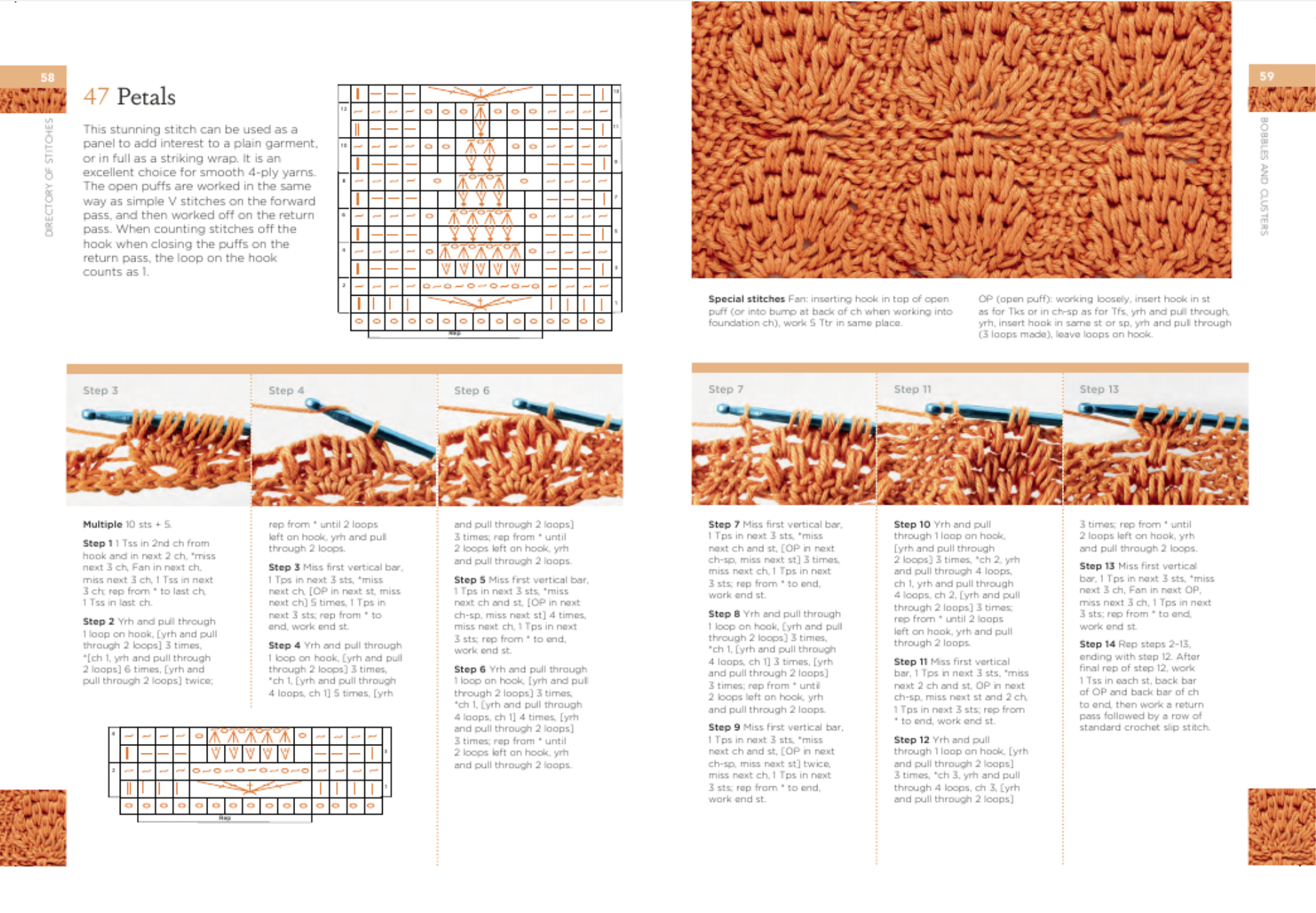 Tunisian Crochet Stitch Dictionary