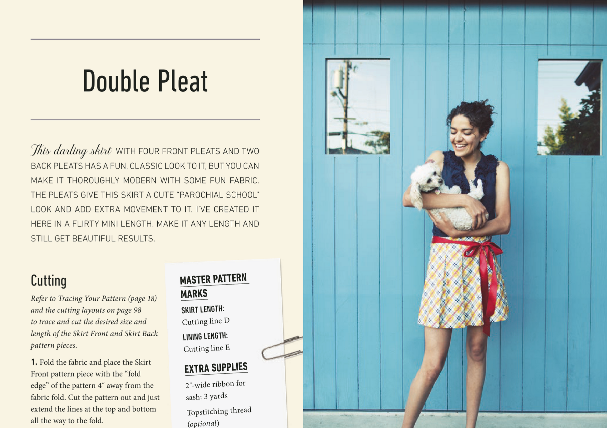 Make Your First A-Line Skirt