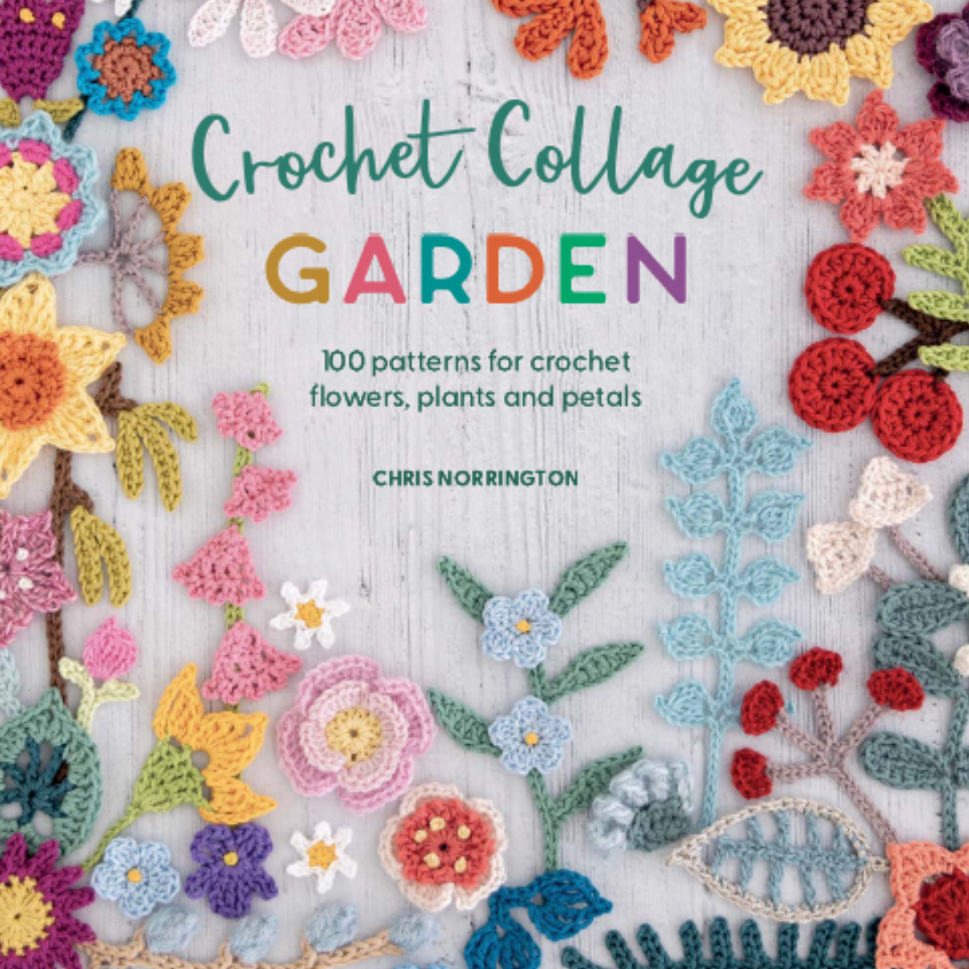 Crochet Collage Garden