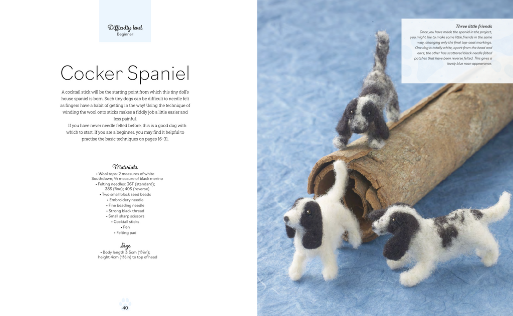 Cute Dogs to Needle Felt