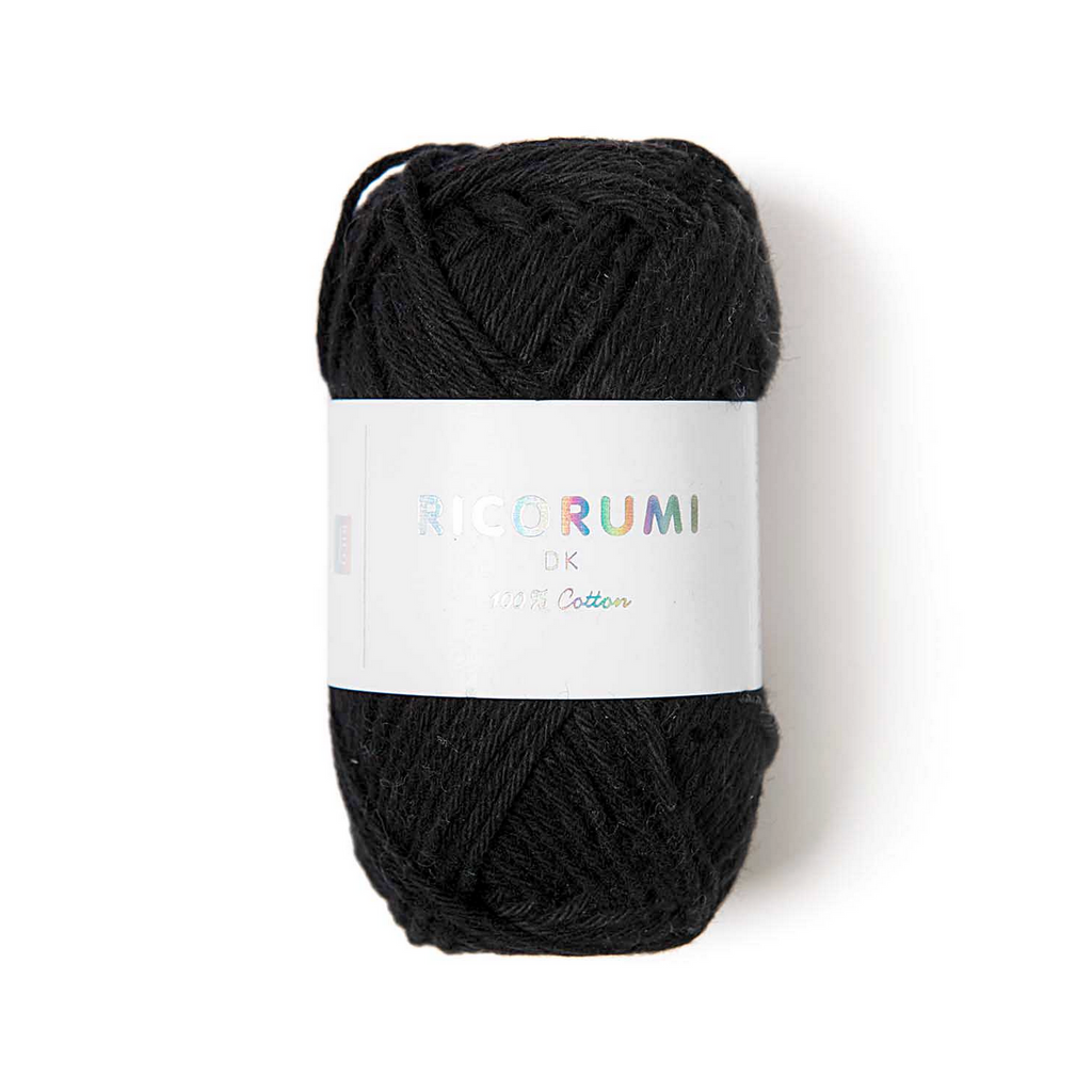 Ricorumi 25g Cotton : 060 Black
