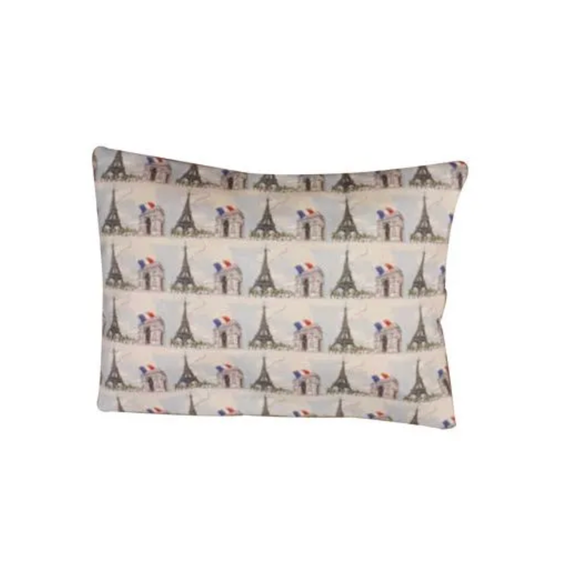Sajou Cross Stitch Cushion Kit : Paris Cushion On Tea Coloured Linen