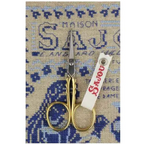Sajou Embroidery scissors : Gilded Scallop