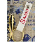 Sajou Embroidery scissors : Gilded Scallop