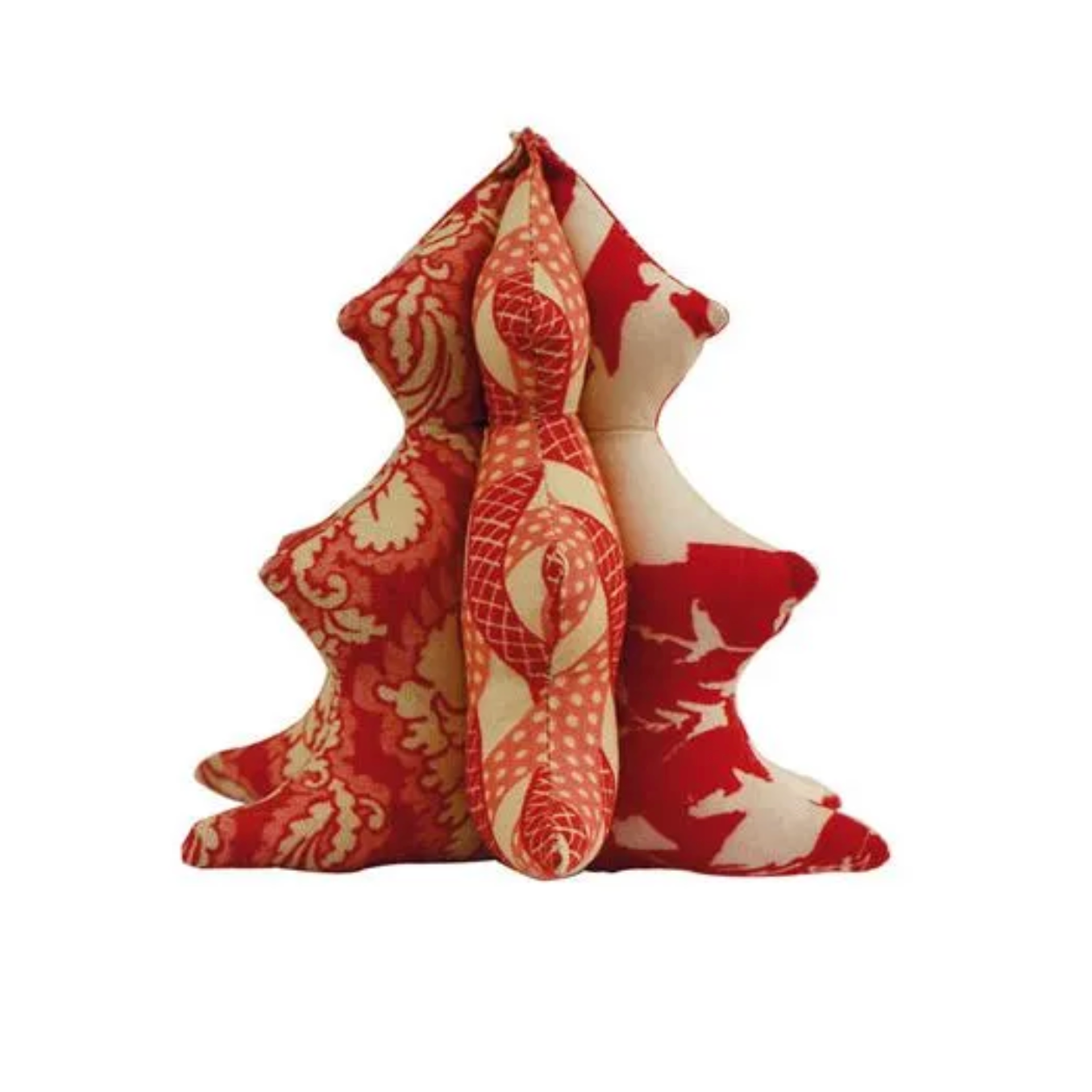 Sajou Christmas Tree Kit : Red Damask