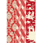 Sajou Christmas Tree Kit : Red Damask