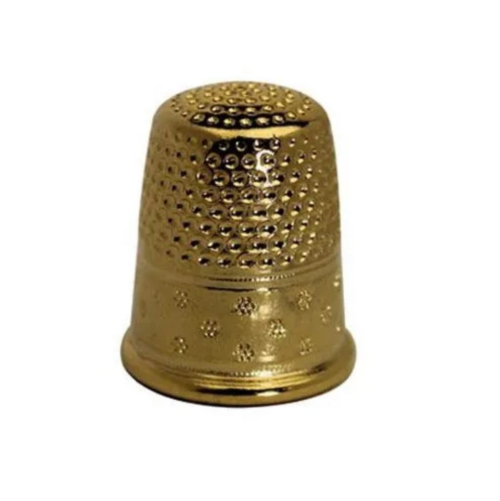 Sajou Dressmakers Gold Plated Thimble Laon Size 3