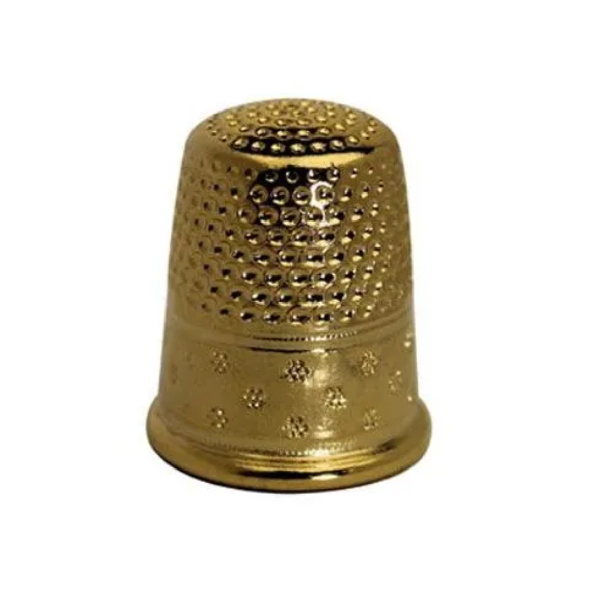 Sajou Dressmakers Gold Plated Thimble Laon Size 1