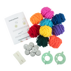 Pompom Garland Kit : Rainbow Colours