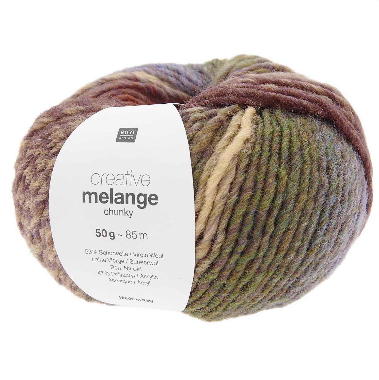 Rico Creative Melange Chunky 075 Autumn