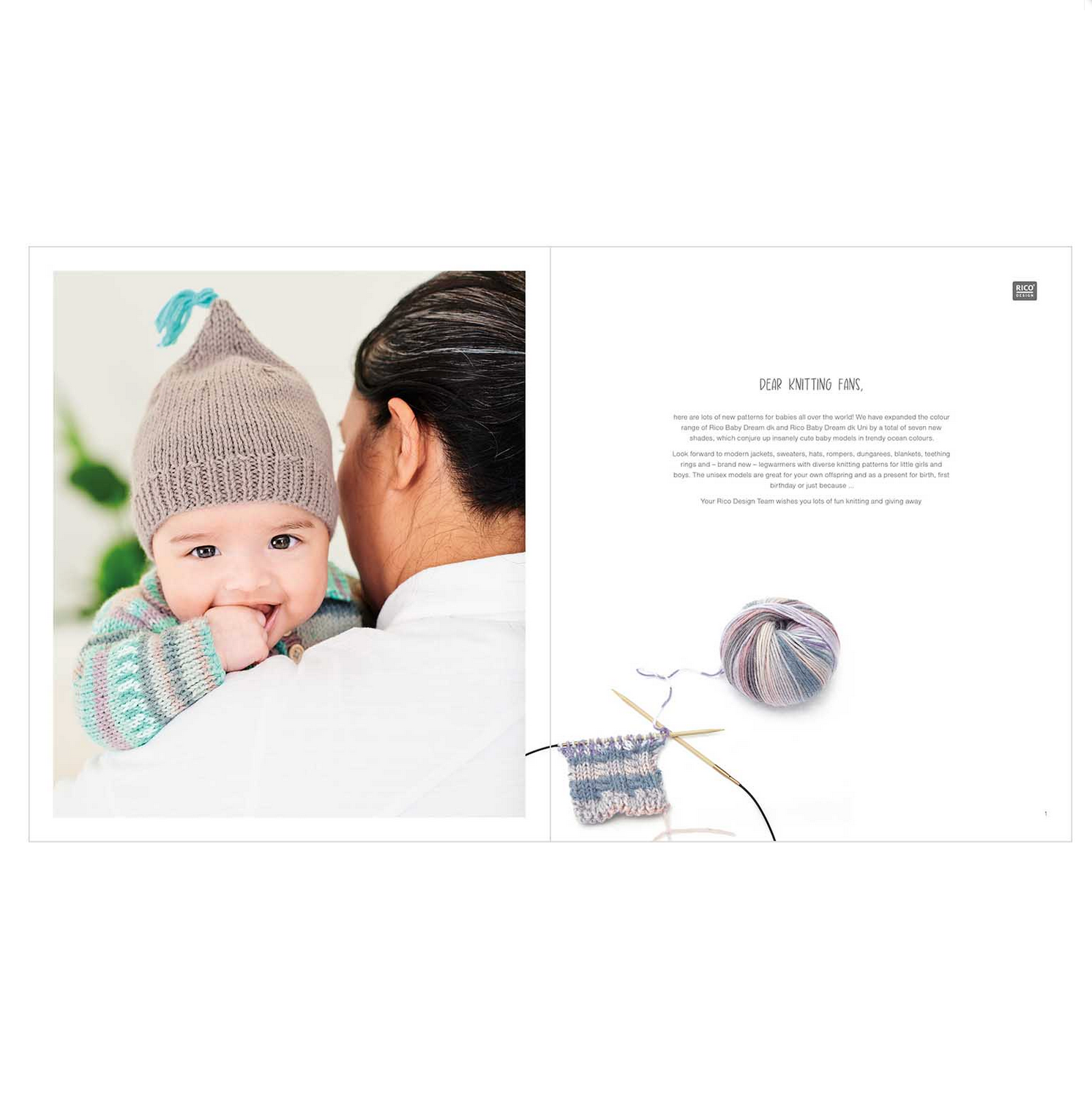 The Little Rico Baby Handknitting Pattern Book 38