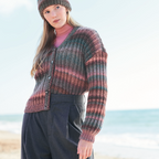 Rico Melange Chunky Pattern 1294 Hat Slipover & Cardigan