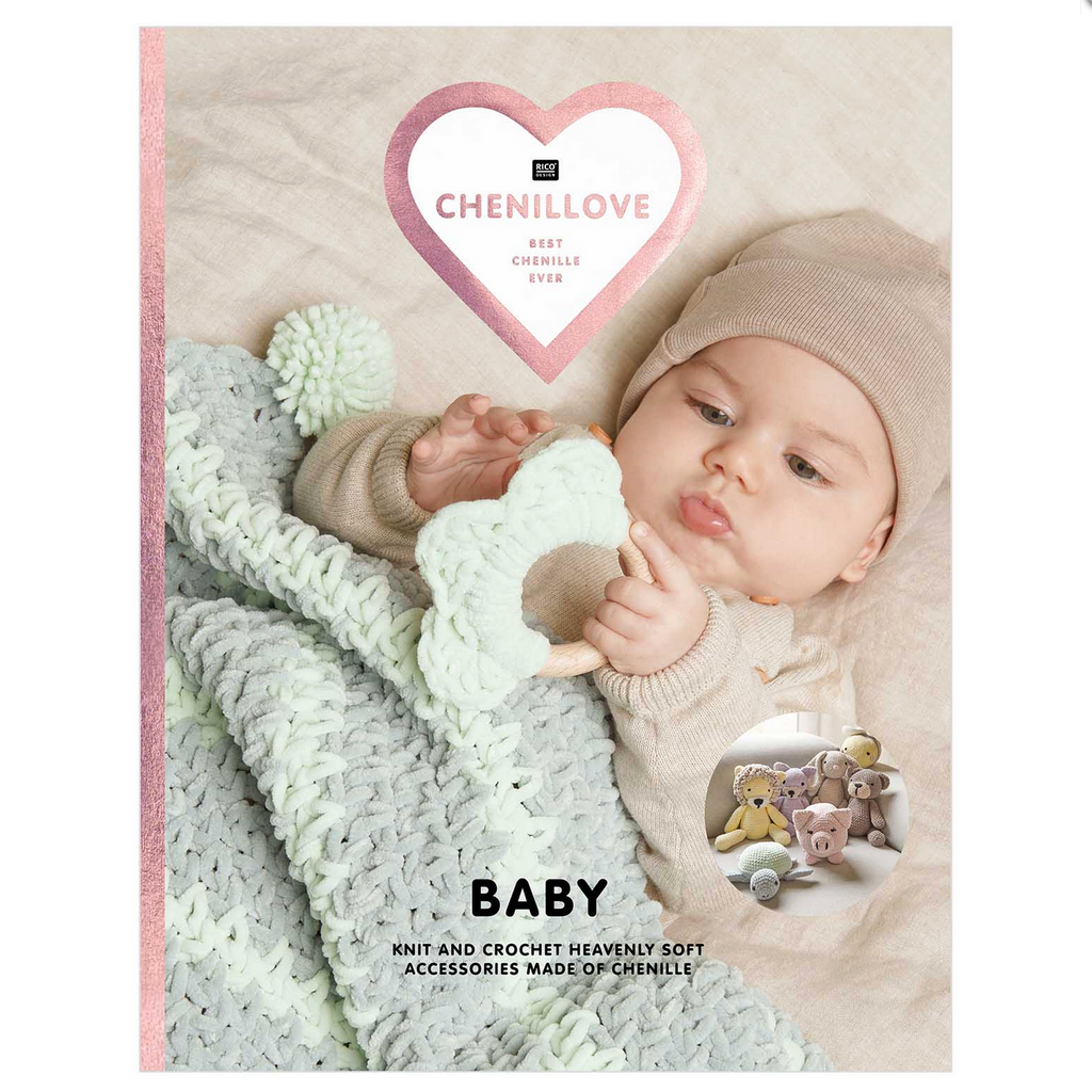 Baby Chenillove GB : Baby Chenille Knit & Crochet Accessories Book
