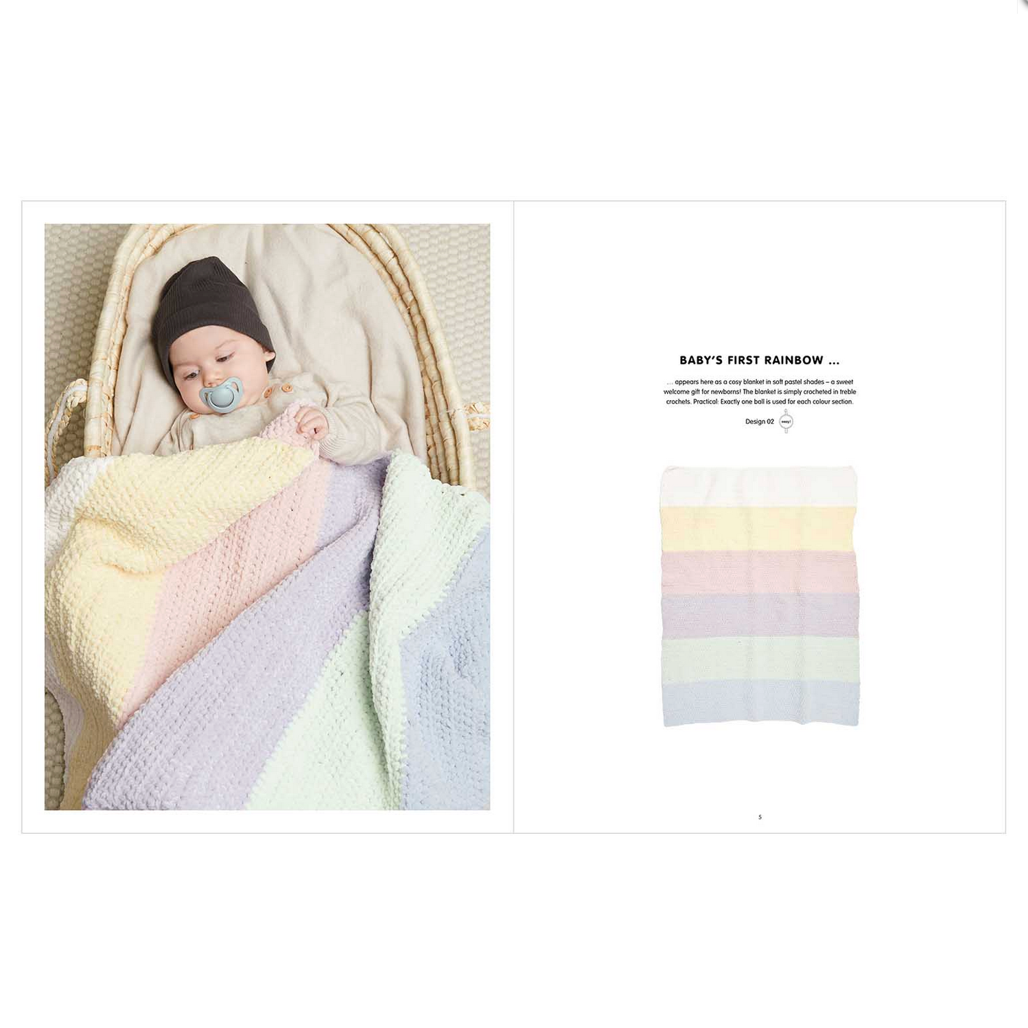 Baby Chenillove GB : Baby Chenille Knit & Crochet Accessories Book