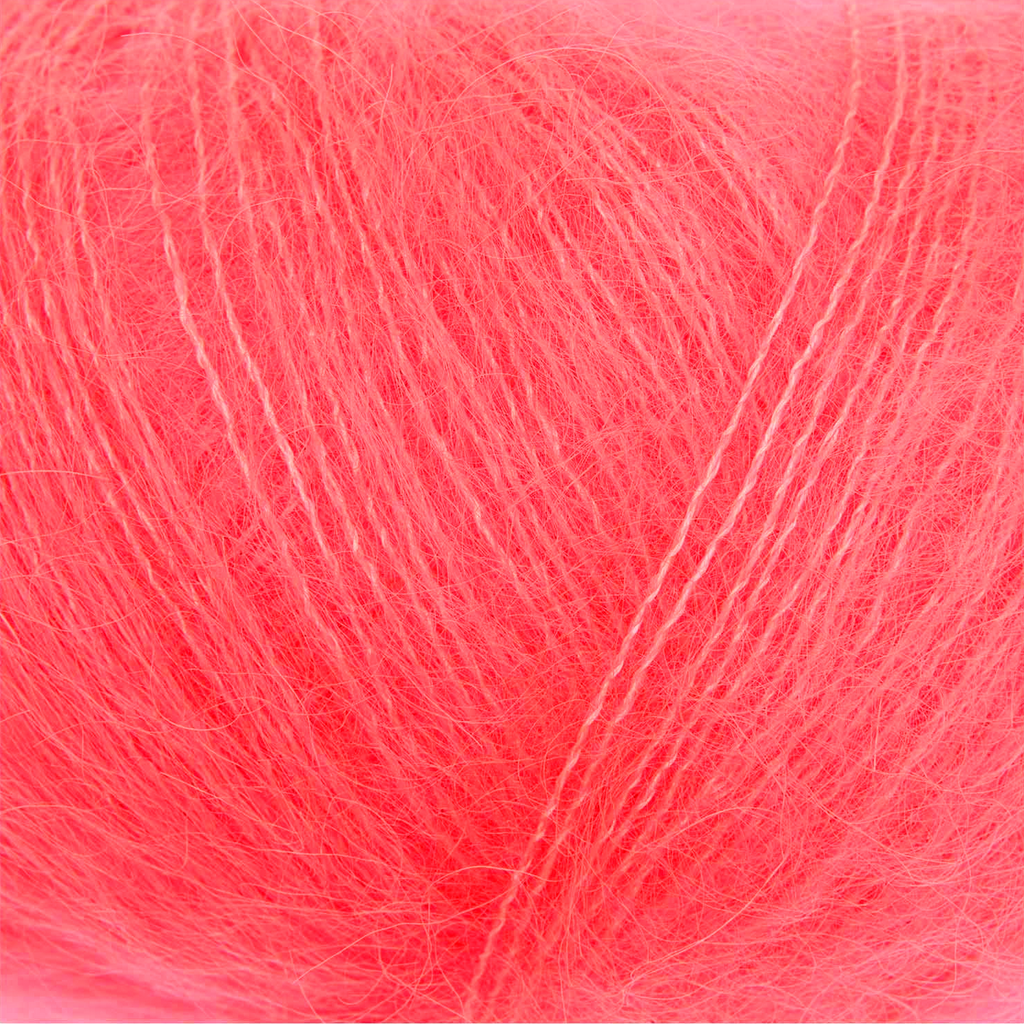 Super Kid Mohair Silk 25g Neon Red 064