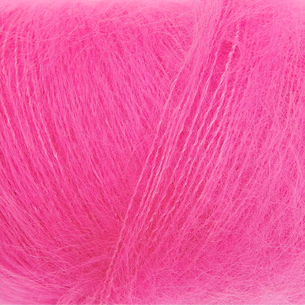 Super Kid Mohair Silk 25g Neon Pink 065