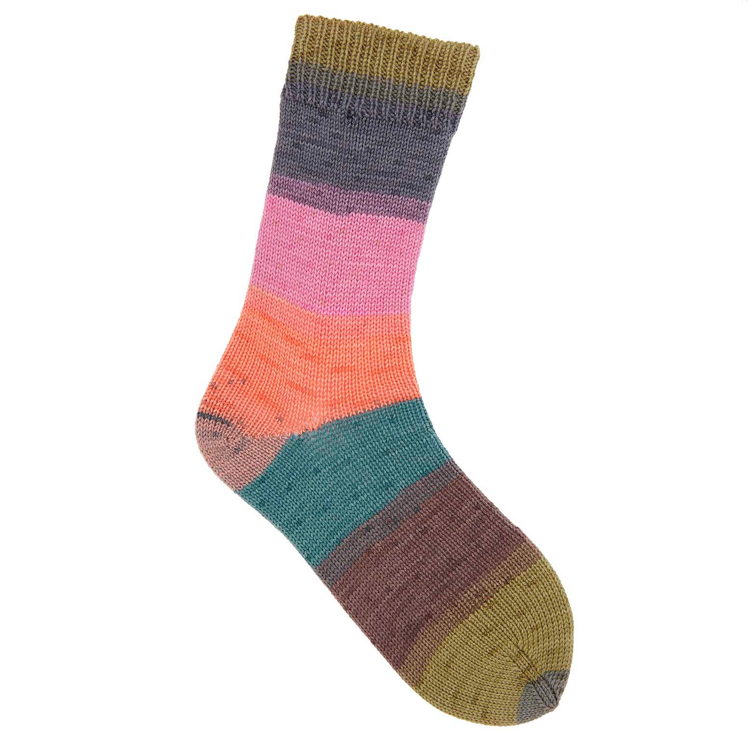Superba Cashmeri Luxury Socks 4 ply : 021 Retro