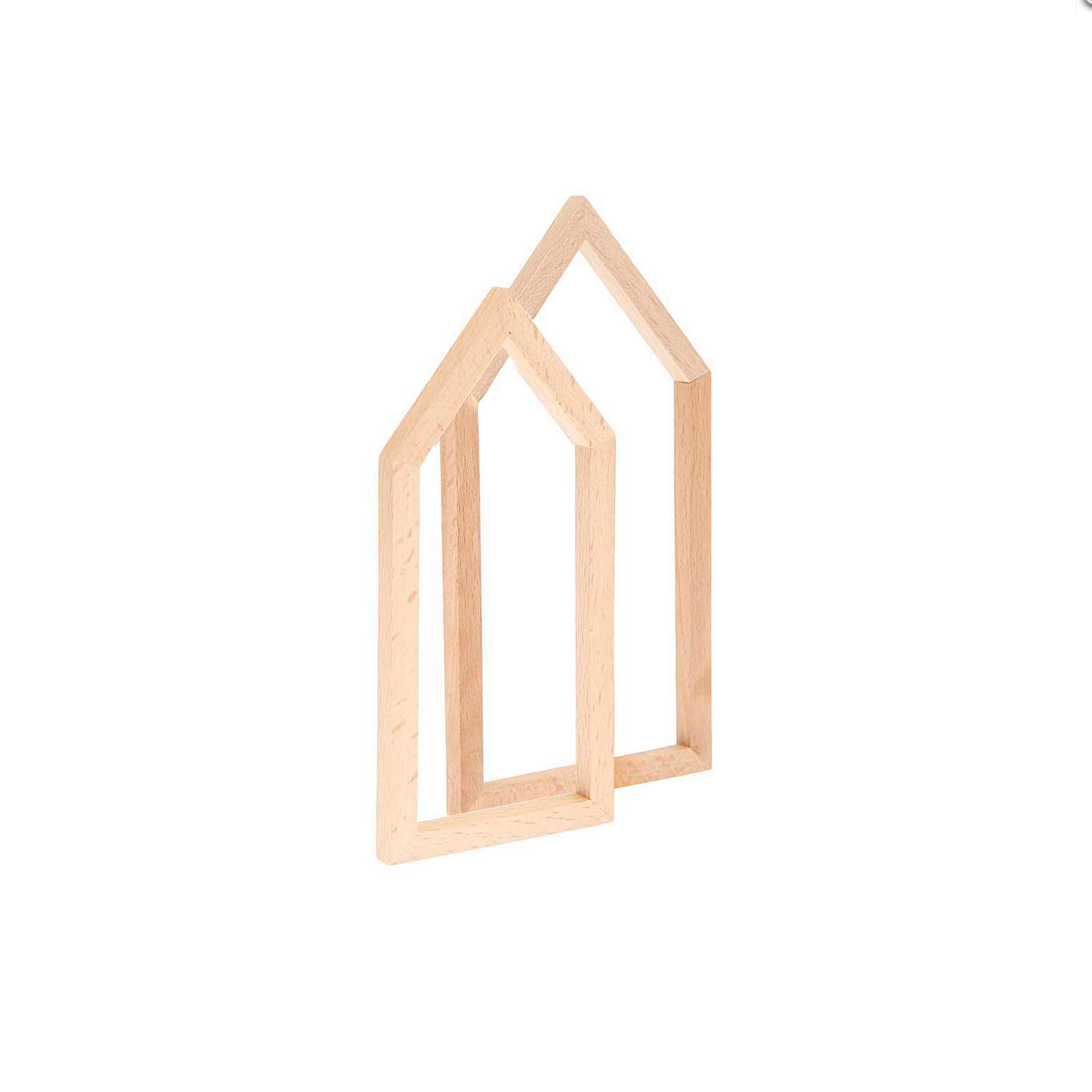 Decorative Embroidery Frame : Small Narrow House