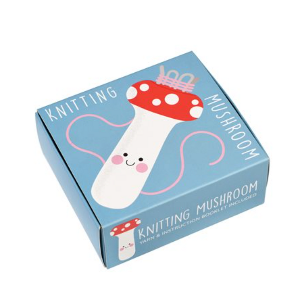 French Knitting Mushroom Kit