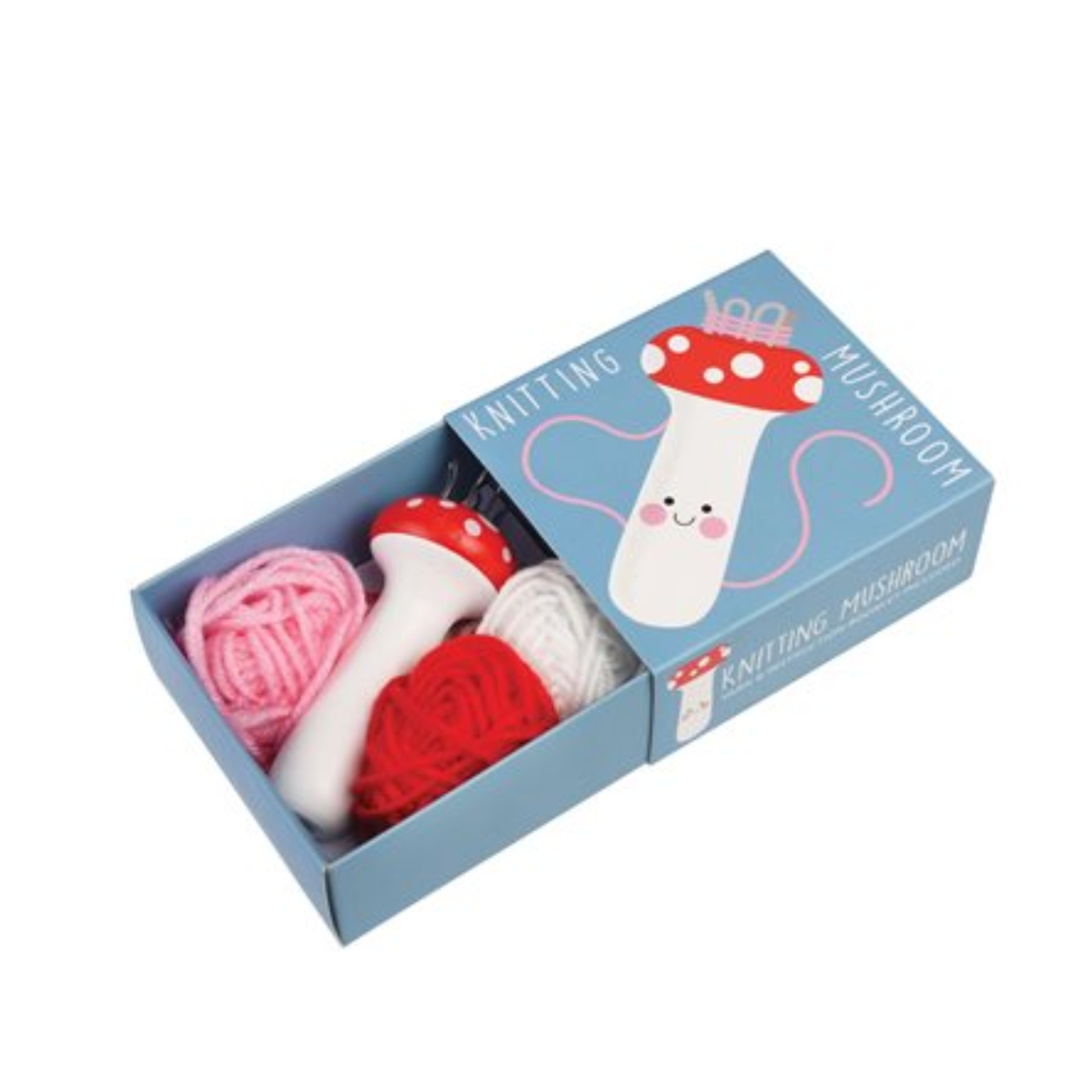 French Knitting Mushroom Kit