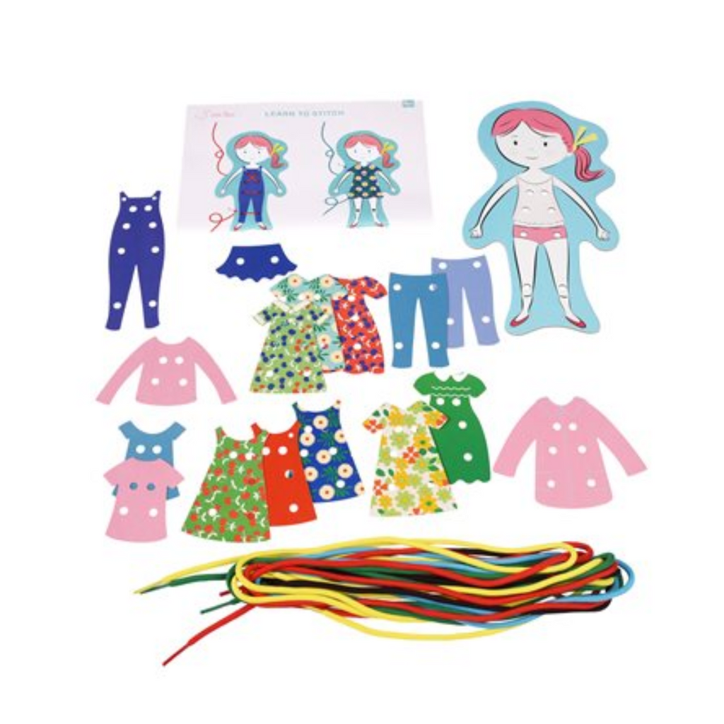 Learn to Stitch : Dress-up Dolly Kit