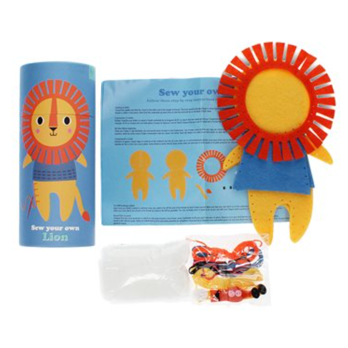 Sew Your Own Lion Craft Kit