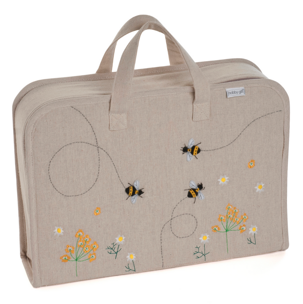 Knitting & Crochet Project Case : Linen Bee