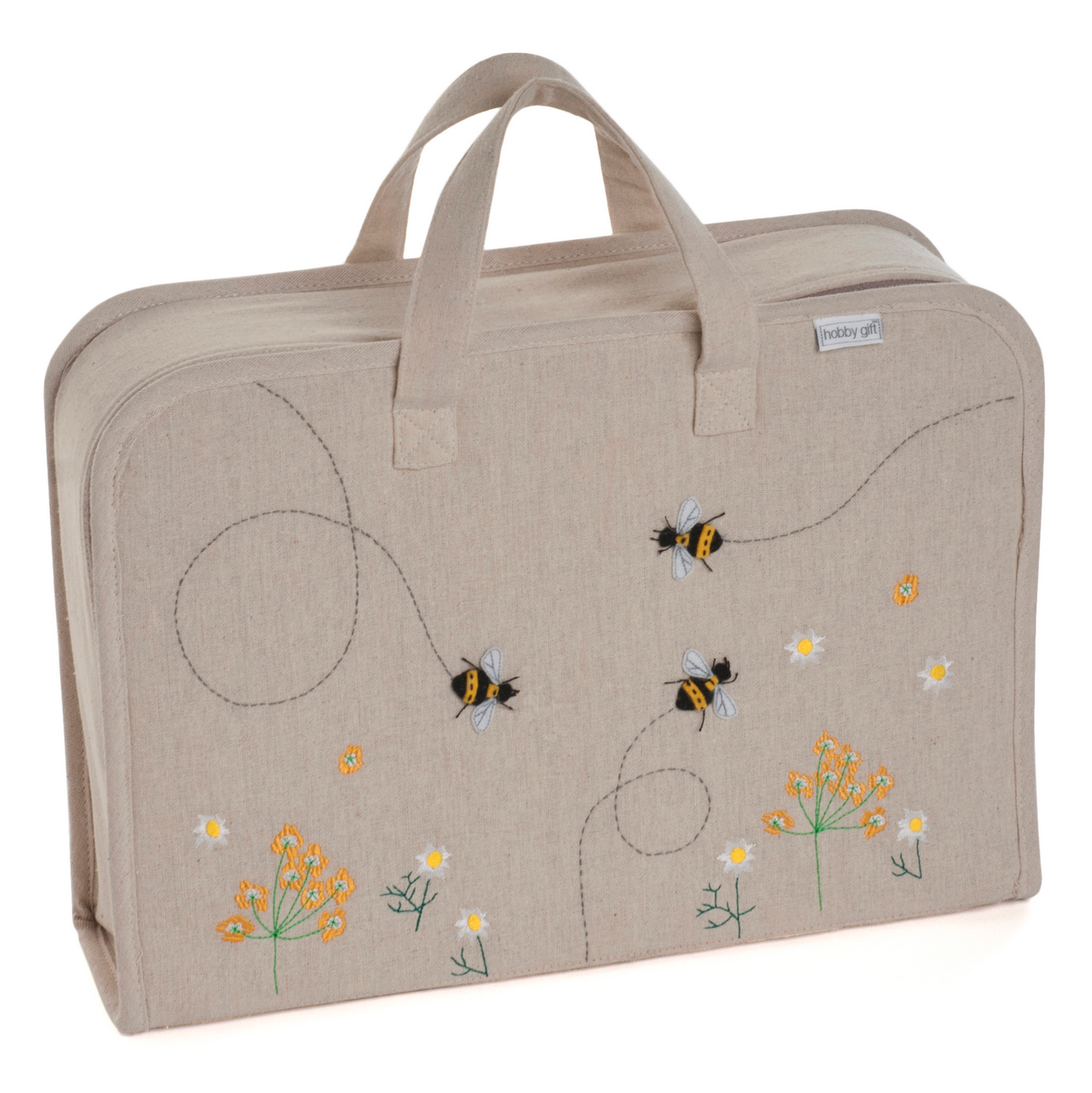 Knitting & Crochet Project Case : Linen Bee