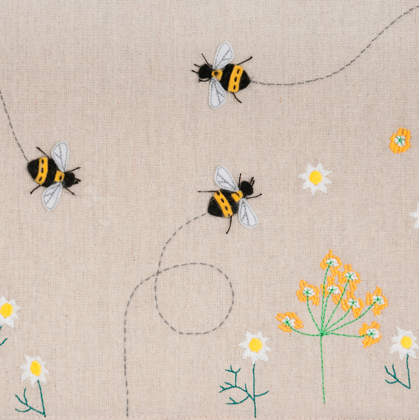 Knitting & Crochet Project Case : Linen Bee