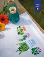 Table Runner Stitching Kit : House Plants