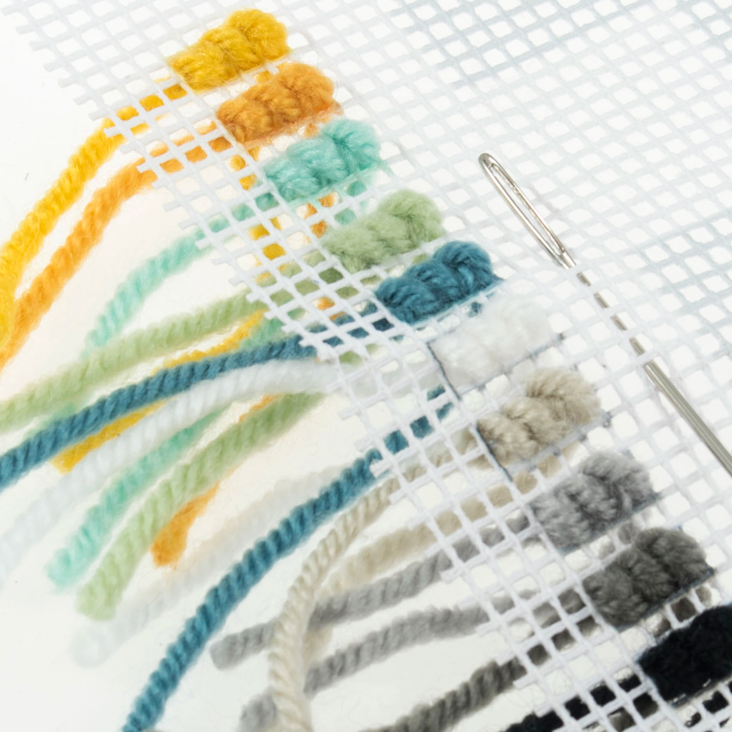 Half Cross Stitch / Tapestry Kit : Cushion : Bees