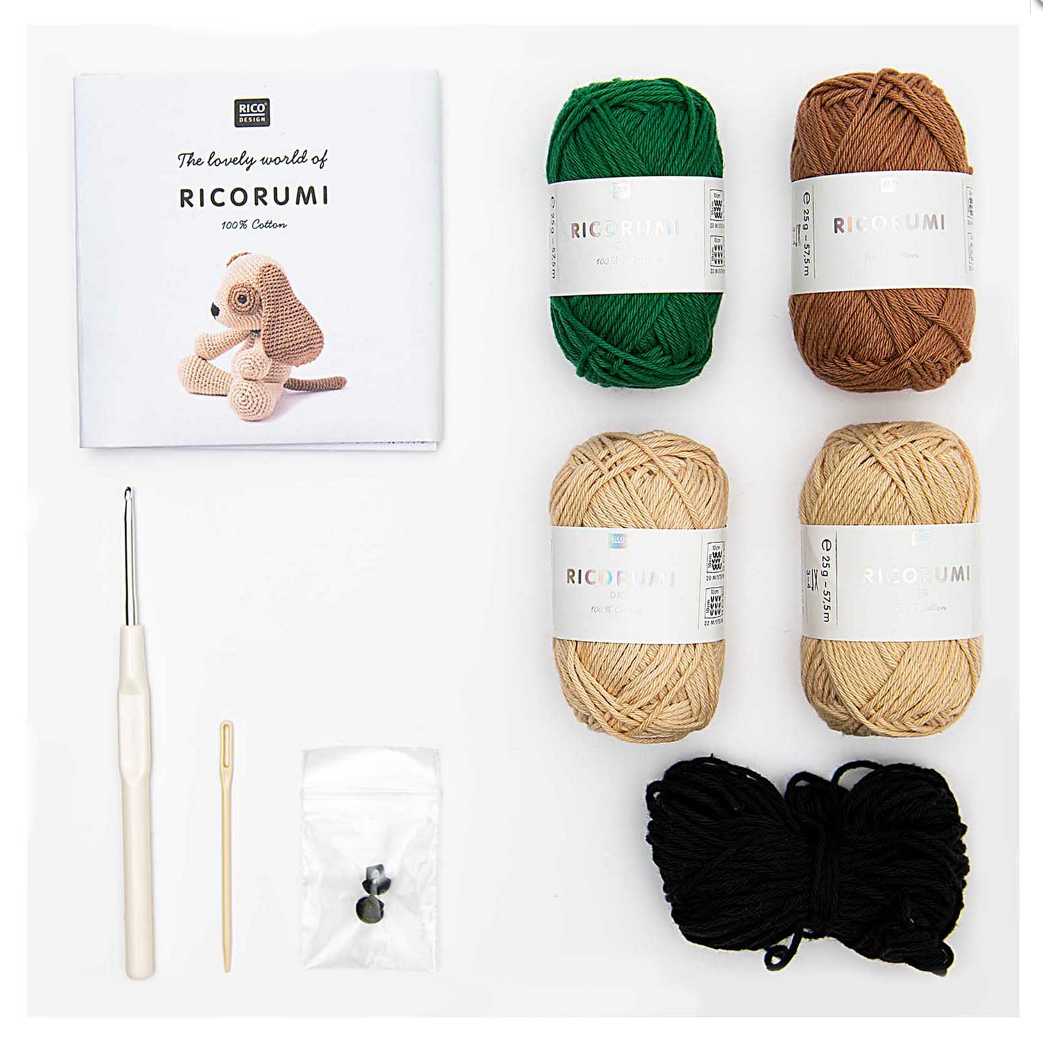 Crochet Kit : Puppy Dog Toy